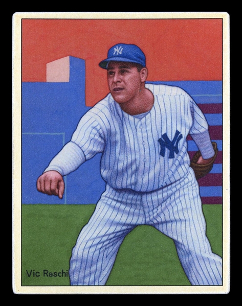 Helmar This Great Game #123 Vic Raschi New York Yankees