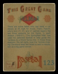 Helmar This Great Game #123 Vic Raschi New York Yankees