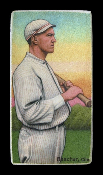 T206-Helmar #567 Bob Bescher Cincinnati Reds