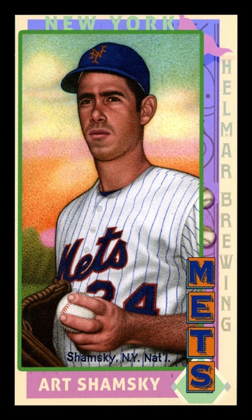 This Great Game 1960s #212 Art Shamsky New York Mets