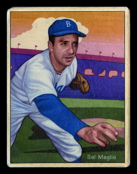 Helmar This Great Game #162 Sal "The Barber" Maglie Brooklyn Dodgers