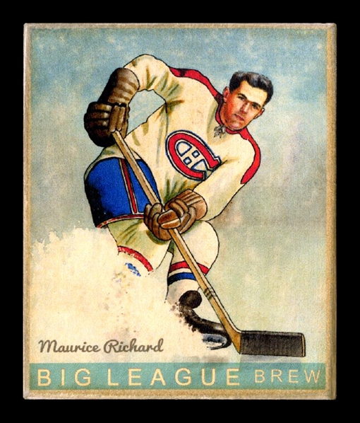 Helmar R319 Hockey #35 Maurice RICHARD Montreal Canadiens HOF