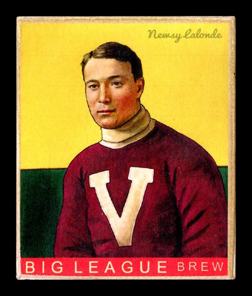 Helmar R319 Hockey #48 Newsy LALONDE Vancouver Millionaires HOF