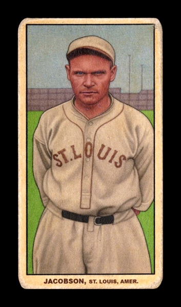 T206-Helmar #418 Baby Doll Jacobson St. Louis Browns