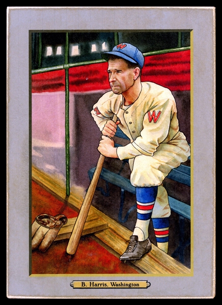 T3-Helmar #185 Bucky HARRIS Washington Senators HOF