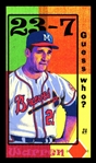 This Great Game 1960s #24 Warren SPAHN Milwaukee Braves HOF