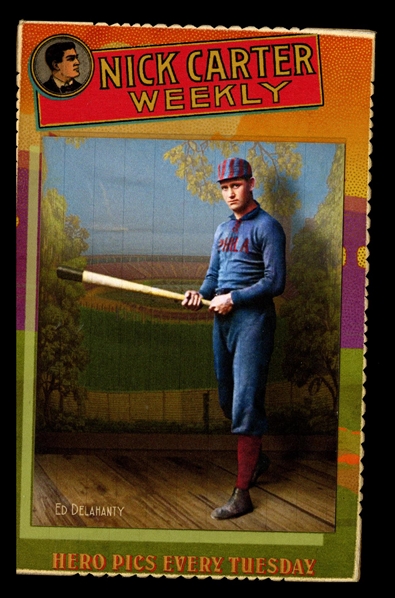 Helmar Cabinet III #46 Ed DELAHANTY Philadelphia Phillies HOF
