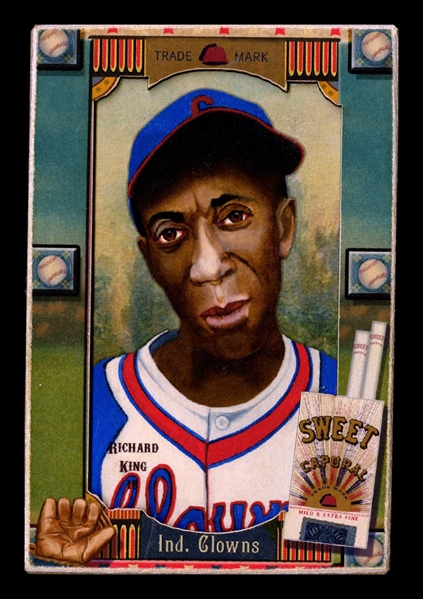 Helmar Oasis #420 Richard "King Tut" King Indianapolis Clowns
