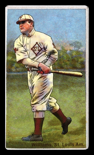 Helmar Polar Night #129 Jimmy Williams, catcher St. Louis Browns