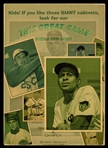 Helmar T4 #58 Ralph KINER Pittsburgh Pirates HOF