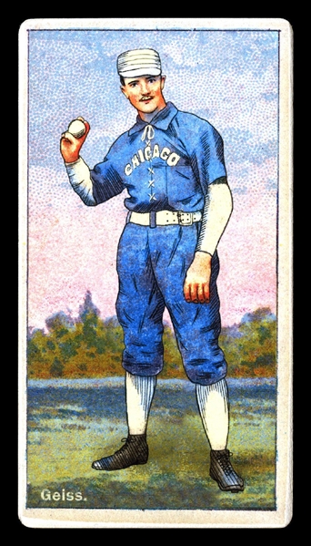 Helmar Polar Night #205 Emil Geiss Chicago White Stockings