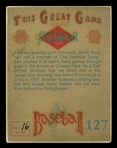 Helmar This Great Game #127 Jim Brosnan Cincinnati Reds