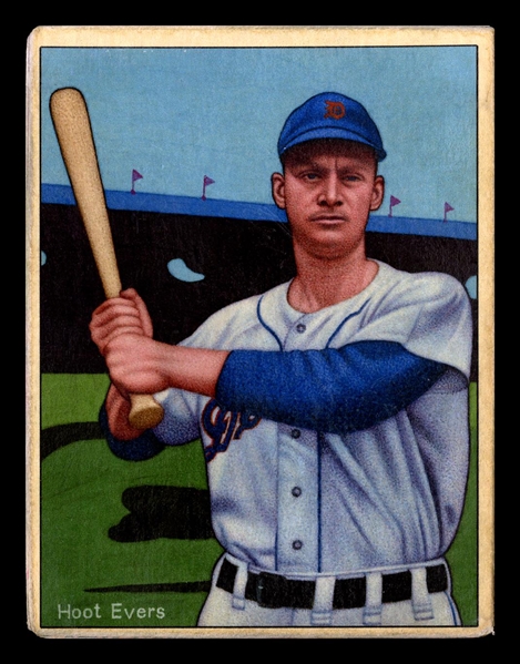 Helmar This Great Game #150 Hoot Evers Detroit Tigers