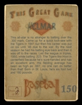 Helmar This Great Game #150 Hoot Evers Detroit Tigers