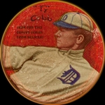 Helmar Baseball Heads Score 5! #2 Ty COBB Detroit Tigers HOF