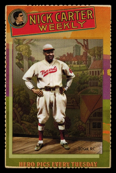 Helmar Cabinet III #50 Bullet Joe ROGAN Kansas City Monarchs HOF