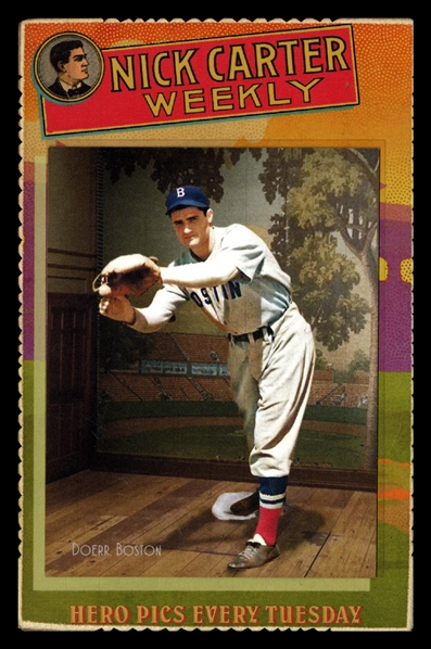 Helmar Cabinet III #52 Bobby DOERR Boston Red Sox HOF