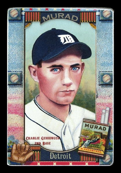 Helmar Oasis #335 Charlie GEHRINGER Detroit Tigers HOF