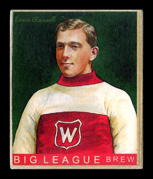 Helmar R319 Hockey #53 Ernie RUSSELL, Hockey HOF Montreal Wanderers HOF