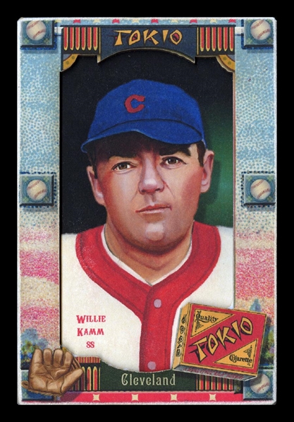 Helmar Oasis #351 Willie Kamm Cleveland Indians