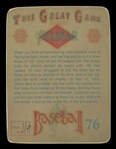 Helmar This Great Game #76 Sam Jones Cleveland Indians