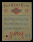 Helmar This Great Game #105 Quincy Trouppe Cleveland Indians