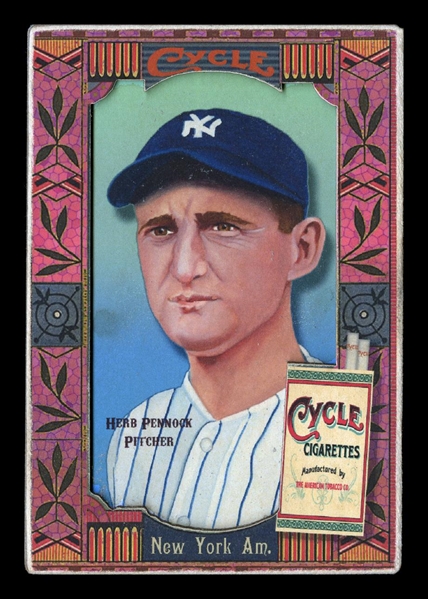 Helmar Oasis #379 Herb PENNOCK, 241 victories New York Yankees HOF