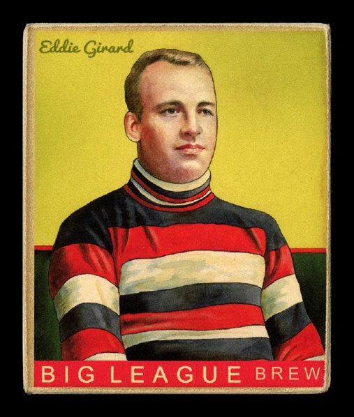 Helmar R319 Hockey #69 Eddie GERARD Ottawa Senators HOF First Time