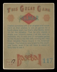 Helmar This Great Game #117 Bobby Shantz, '52 MVP Philadelphia Athletics