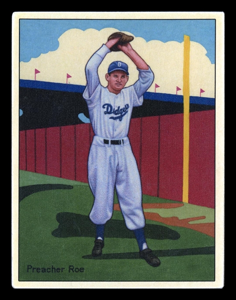 Helmar This Great Game #118 Preacher Roe Brooklyn Dodgers
