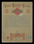Helmar This Great Game #118 Preacher Roe Brooklyn Dodgers