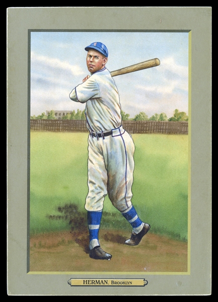T3-Helmar #134 Babe Herman Brooklyn Dodgers
