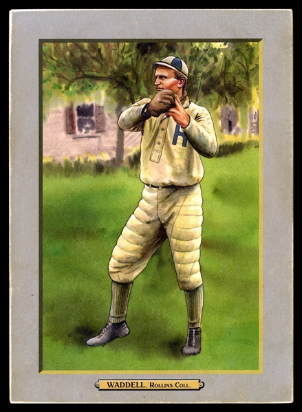 T3-Helmar #147 Rube WADDELL: Lifetime ERA 2.16 Rollins College, Fla. HOF