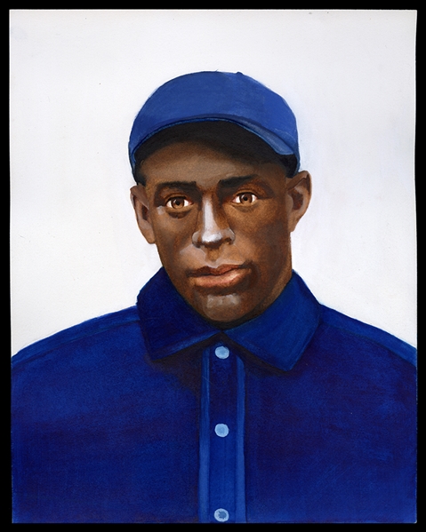 Original Art by J.S. Pedley: Wallace Gordon, 1909 Cuban Giants