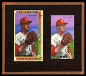 Original Art: Larry Jaster, Cardinals, This Great Game with card