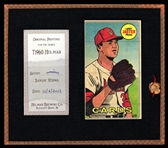 Original Art: Larry Jaster, Cardinals, This Great Game with card