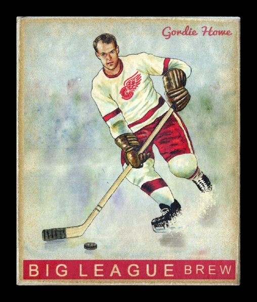 Helmar R319 Hockey #15 GORDIE HOWE Detroit Red Wings HOF