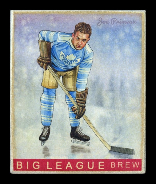 Helmar R319 Hockey #18 Joe PRIMEAU Toronto Maple Leafs HOF