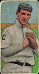 T206-Helmar #491 Al Demaree, pitcher, became a well-known baseball cartoon artist Chattanooga Lookouts