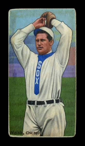 T206-Helmar #542 Ed WALSH: 40 victories in 1908; 1.82 lifetime ERA Chicago White Sox HOF