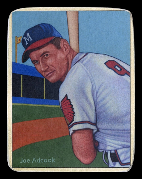 Helmar This Great Game #57 Joe Adcock Milwaukee Braves