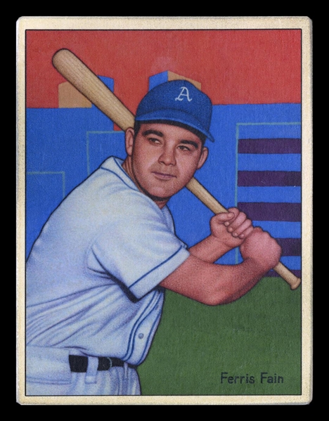 Helmar This Great Game #68 Ferris Fain Philadelphia Athletics