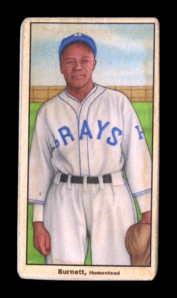 T206-Helmar #454 Tex Burnett Homestead Grays