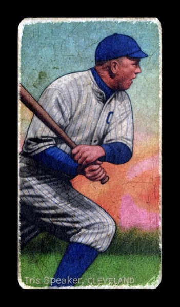T206-Helmar #487 Tris SPEAKER Cleveland Indians HOF