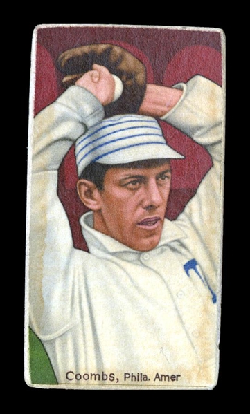 T206-Helmar #544 Jack Coombs Philadelphia Athletics