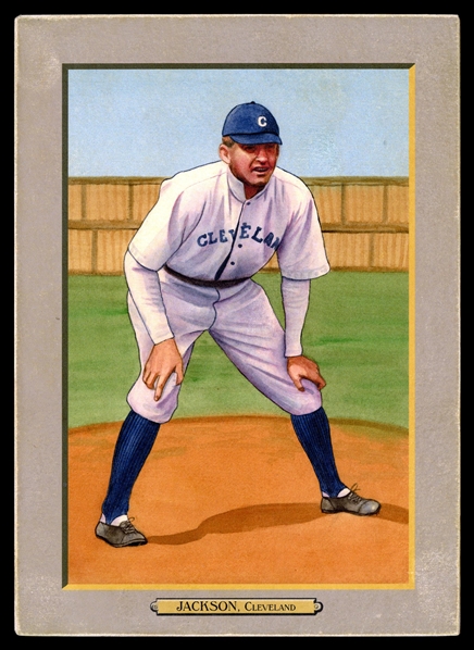 T3-Helmar #30 "Shoeless" Joe Jackson Cleveland Indians