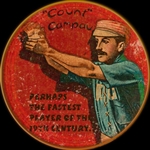 Helmar Baseball Heads Score 5! #21 Charles Count Campau Detroit Wolverines