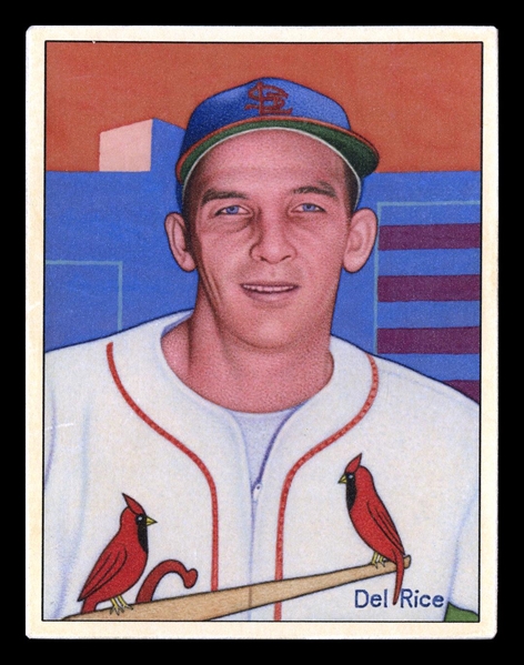 Helmar This Great Game #128 Del Rice St. Louis Cardinals