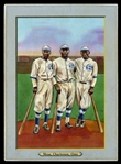 T3-Helmar #40 Pablo Mesa, Oscar CHARLESTON & Alejandro Olms Cuban Stars HOF