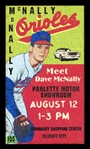 This Great Game 1960s #105 Dave McNally Baltimore Orioles